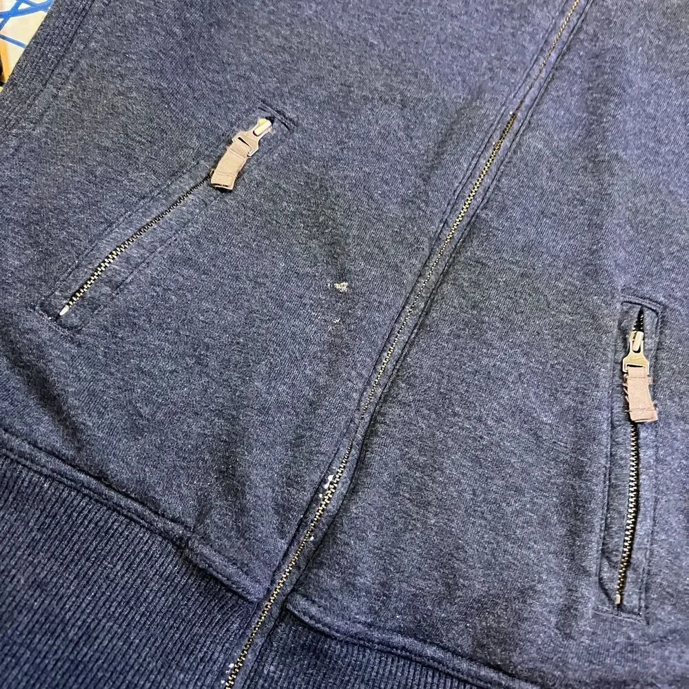 Nike Activewear Full Zip Jacket Youth Size XL 16-18 Gray Sherpa Lined Hooded